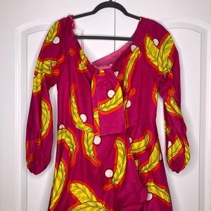 Binta Real Wax Off The Shoulder Top